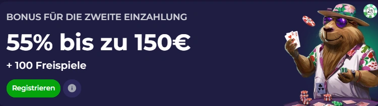 LazyBar Casino Zweiter Einzahlung Kasino Bonus